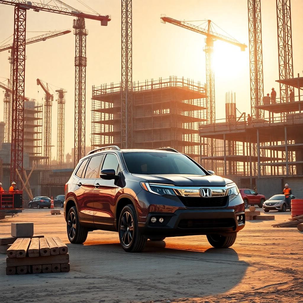 Honda Passport Construction Site