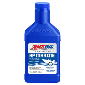 AMSOIL HP Marine® 100% Synthetic 2-Stroke Oil.