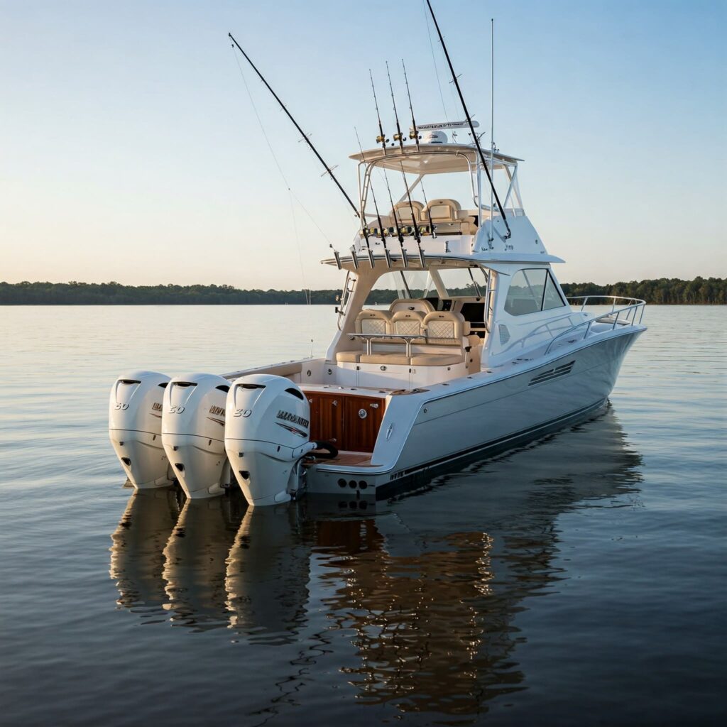 Large Boat Mercury Motor