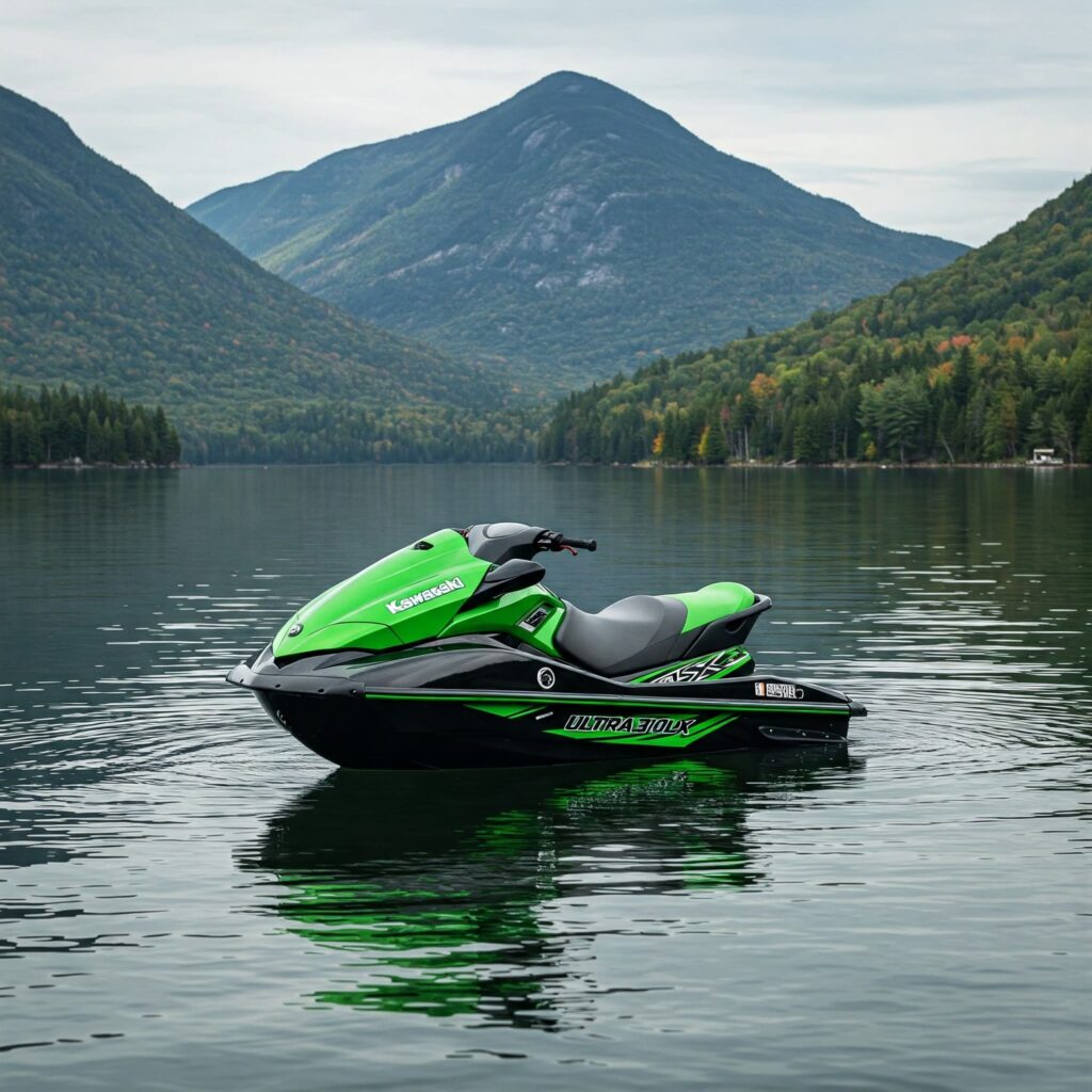 Light Green Jet Ski