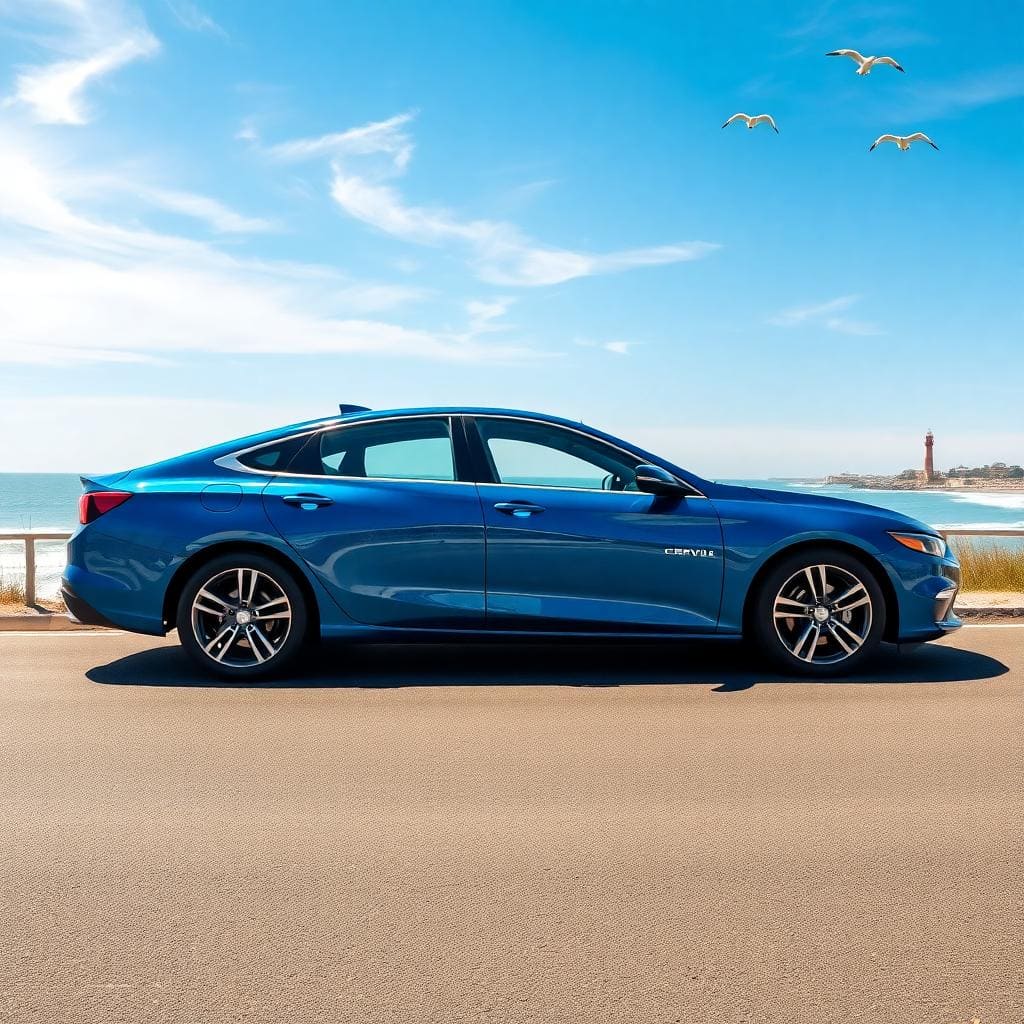 Metallic Blue 2023 Chevy Malibu