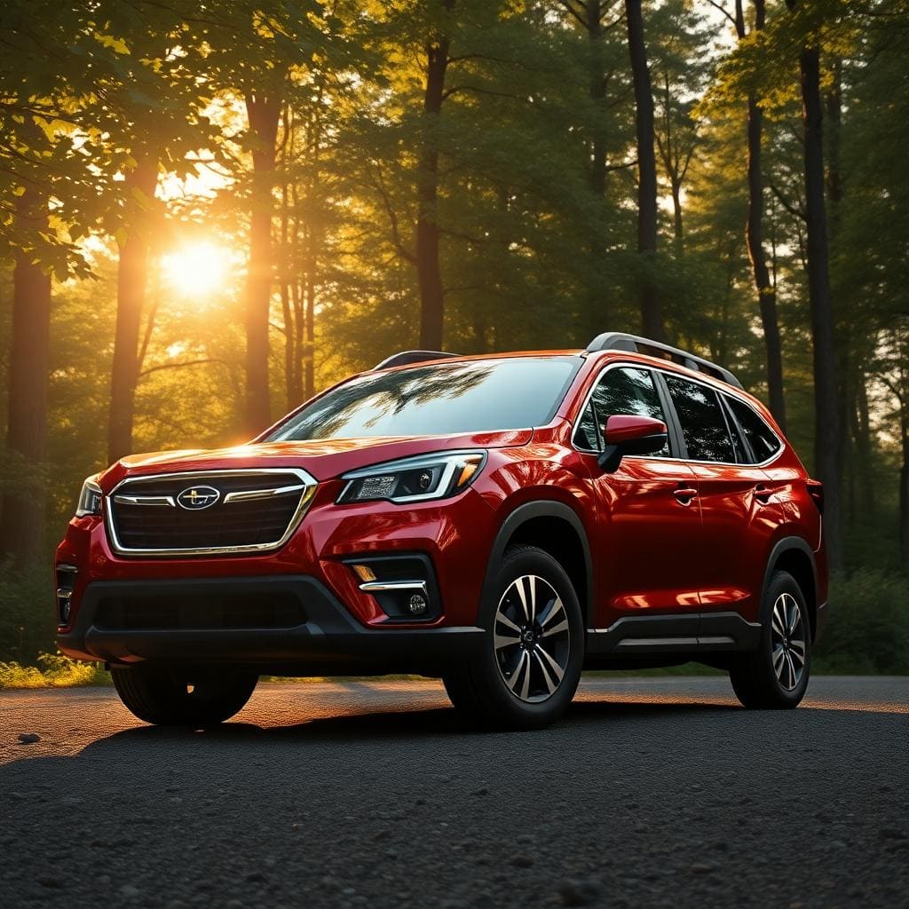 Subaru Ascent Metallic Red