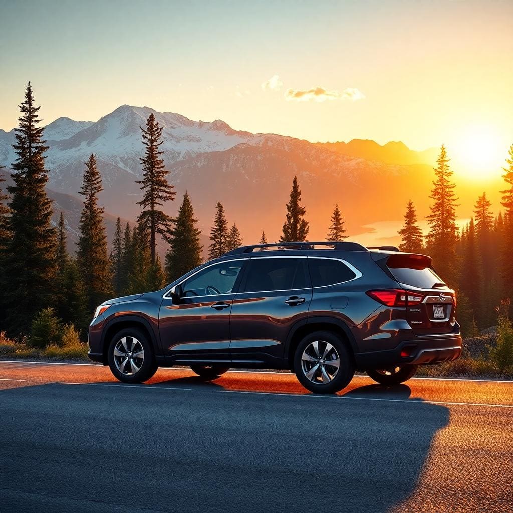 Subaru Ascent Mountain Road