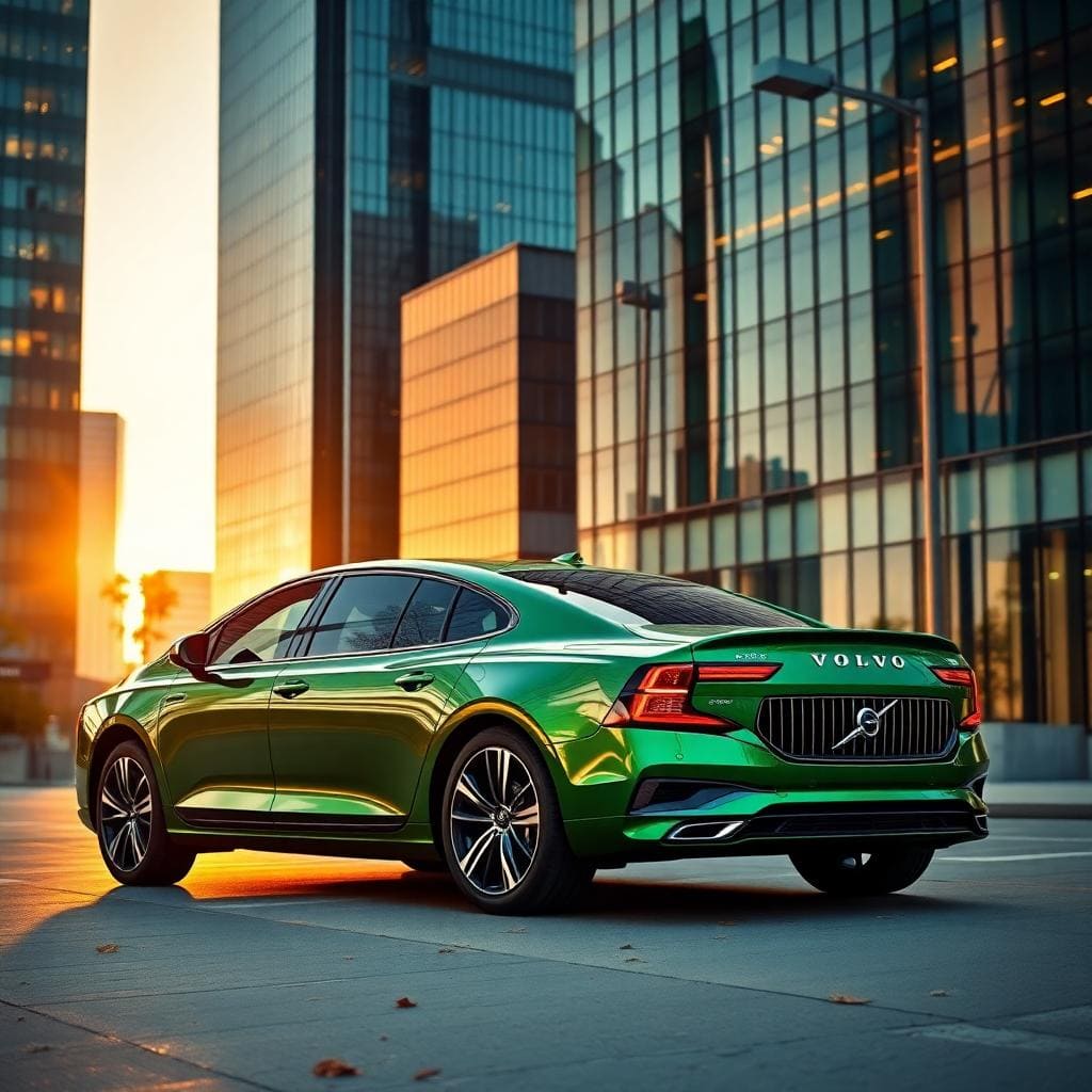 Volvo S90 Metallic Green