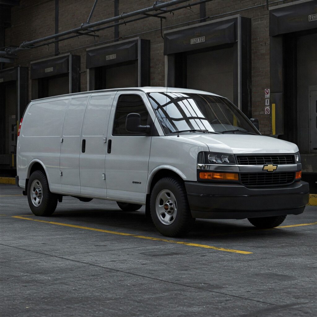 White chevrolet express