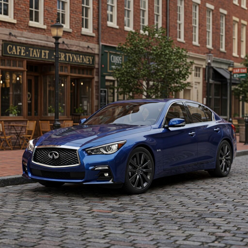 Blue infiniti q50