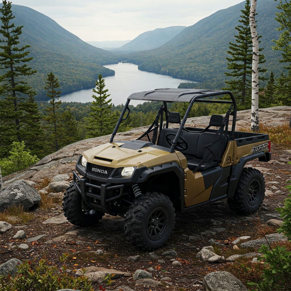 Green honda pioneer 1000