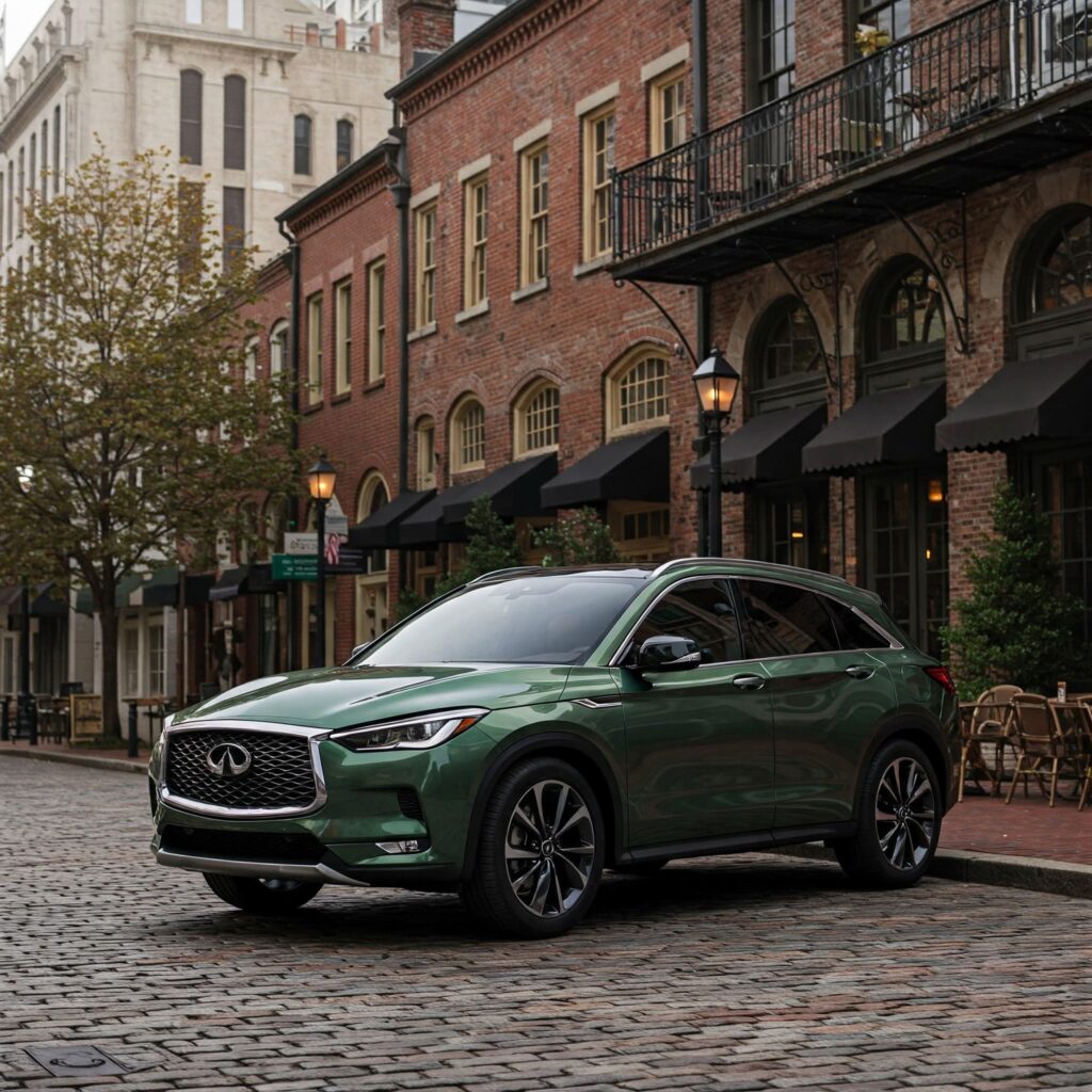 Green infiniti qx55