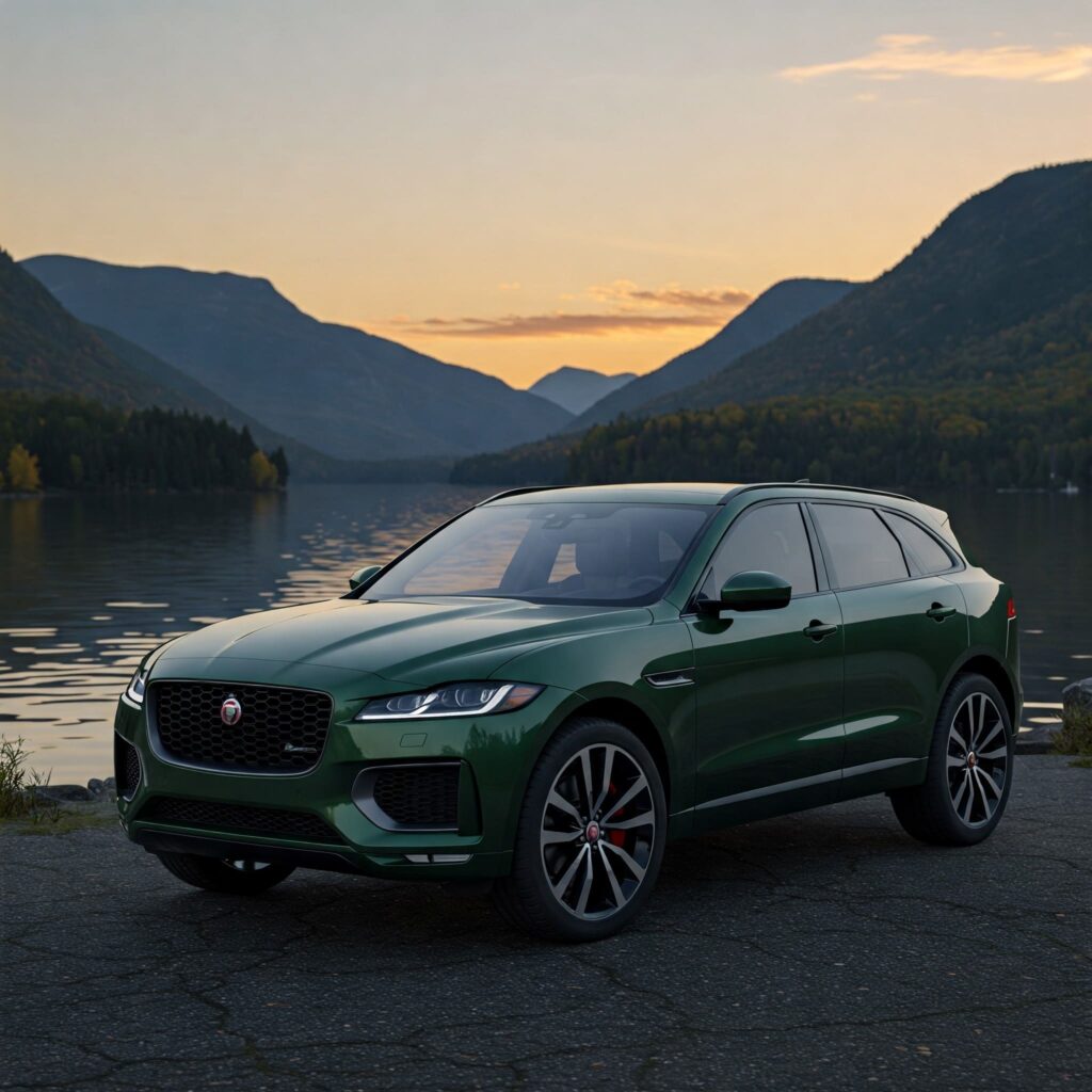 Green jaguar fpace