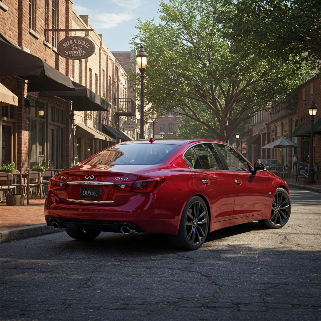 Red jaguar q50