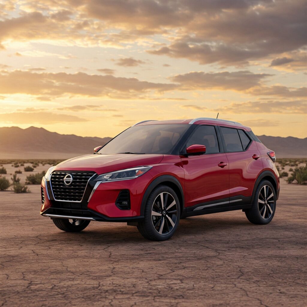 Red nissan kicks