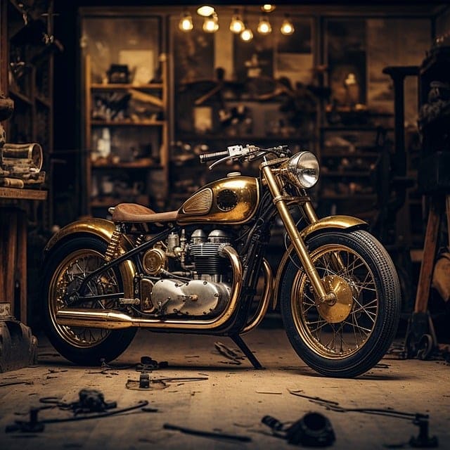 Featured image for "The Ultimate Guide to 100% Synthetic Oil for the 2023 Triumph* Bonneville* Bobber: Insights and Recommendations" blog post. Triumph bike.