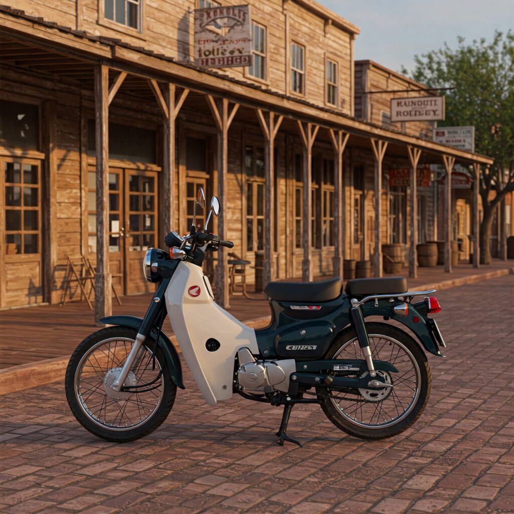 White honda c125