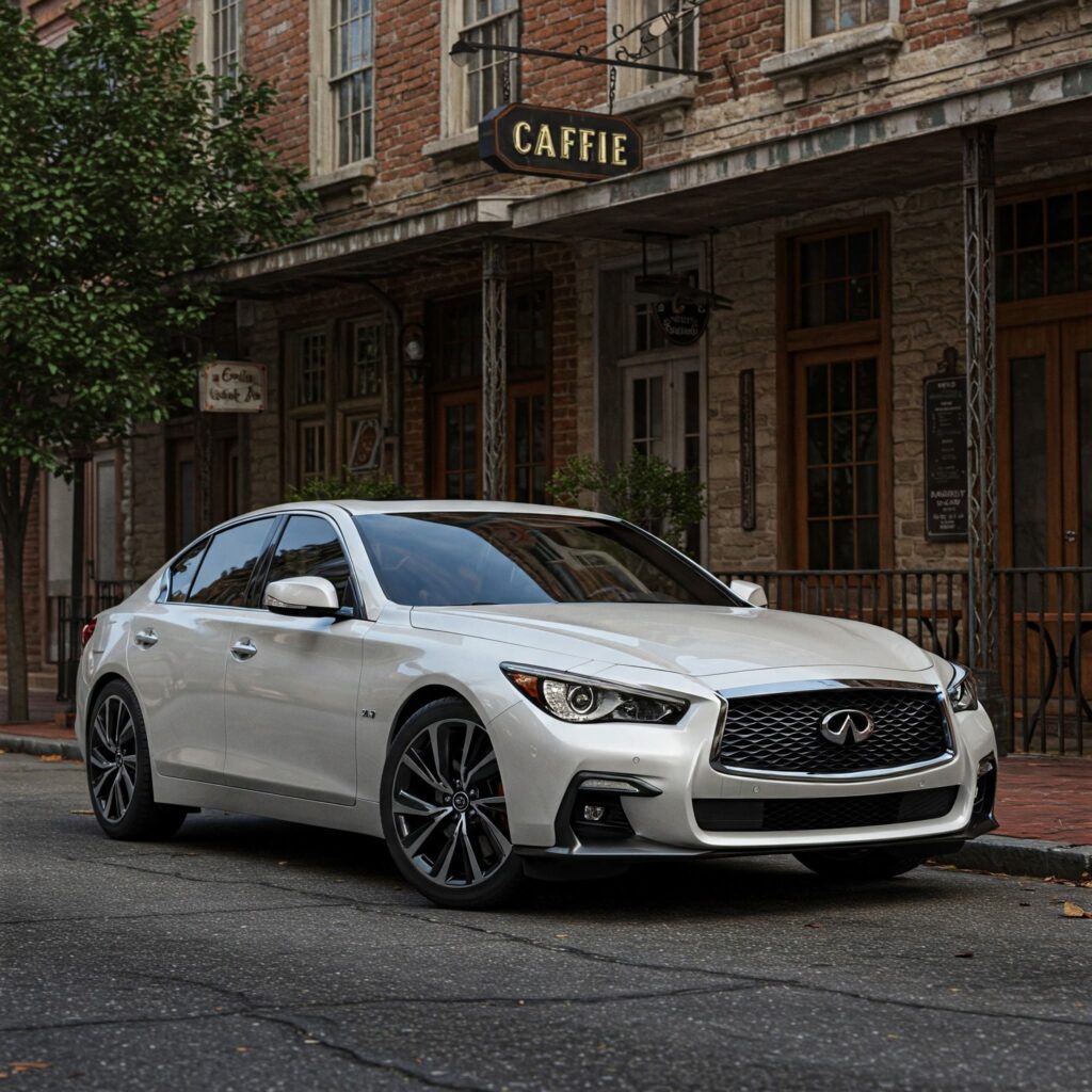 White jaguar q50