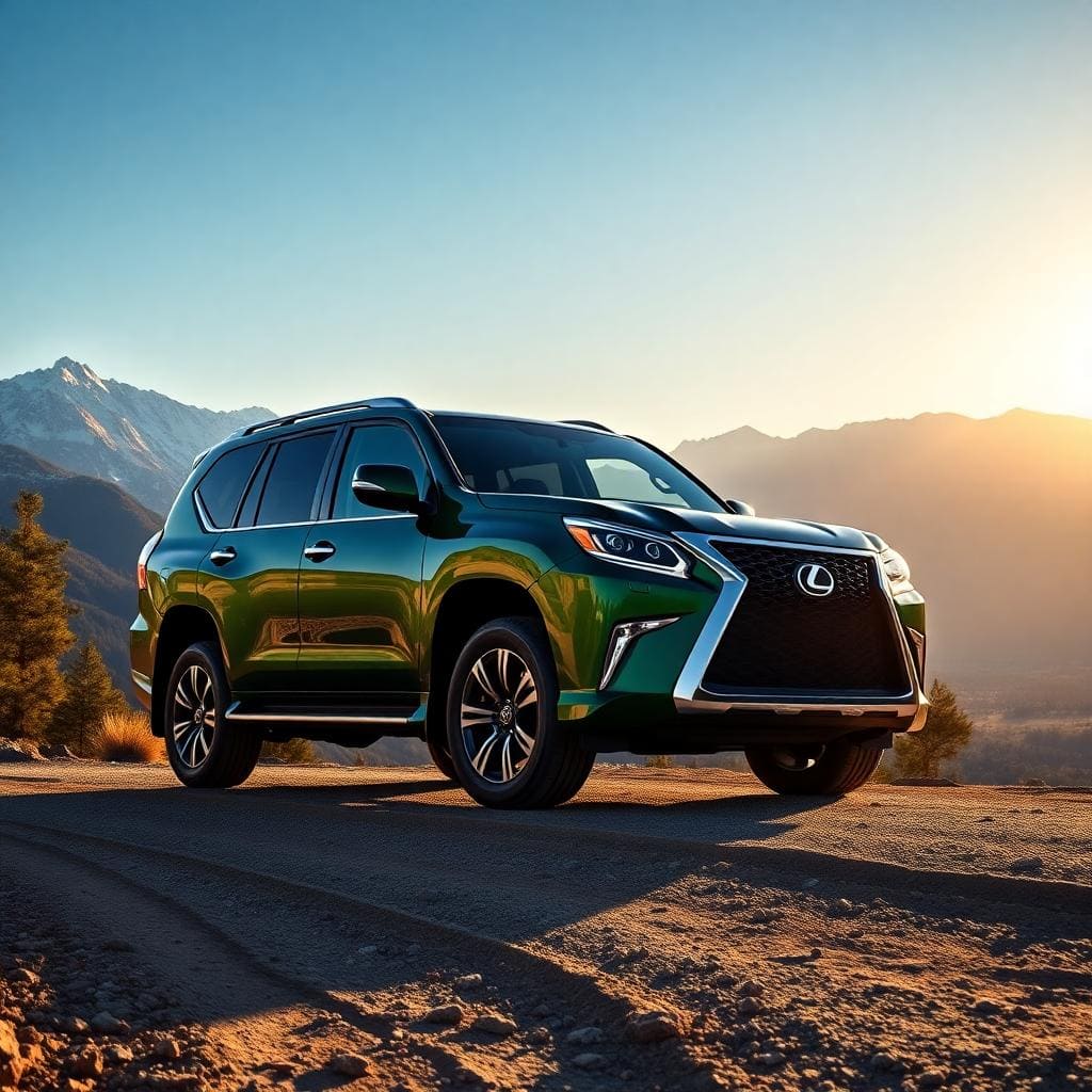 2023 lexus gx 460 mountain road