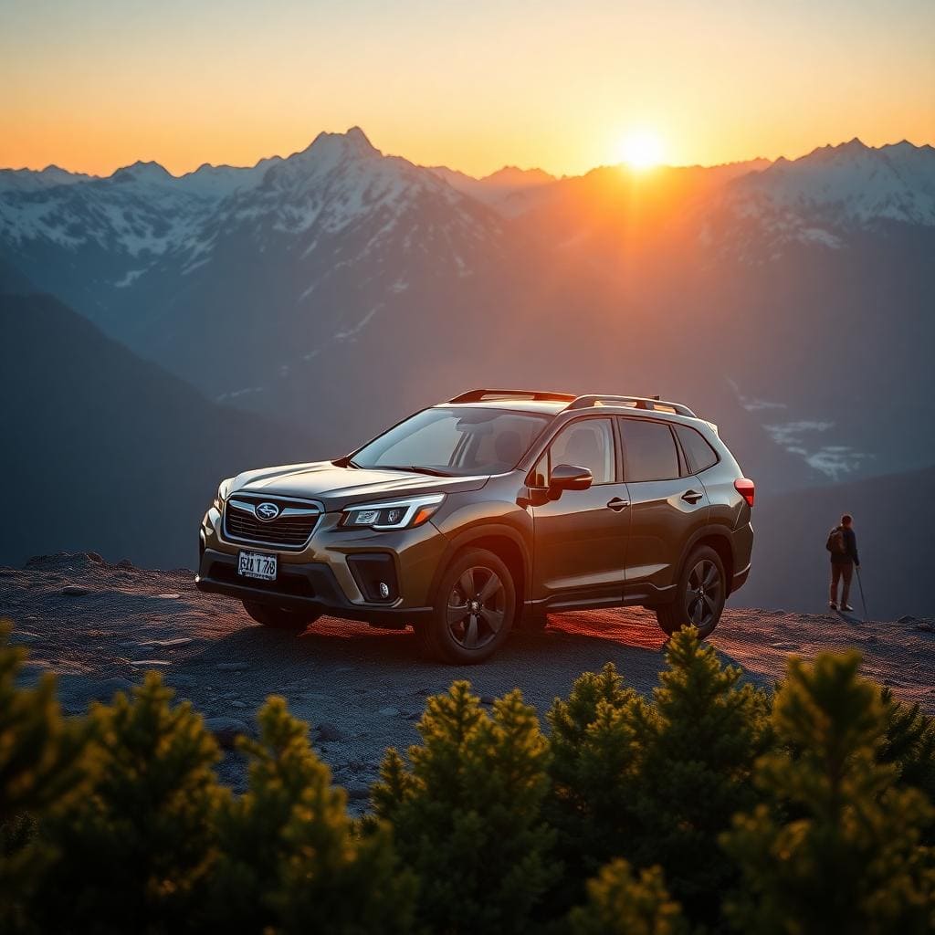 2023 red subaru forester