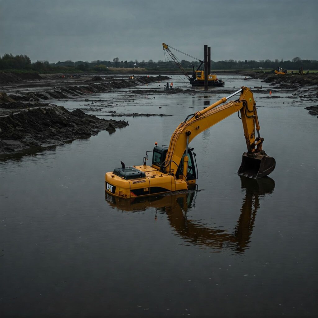 Commercial excavator