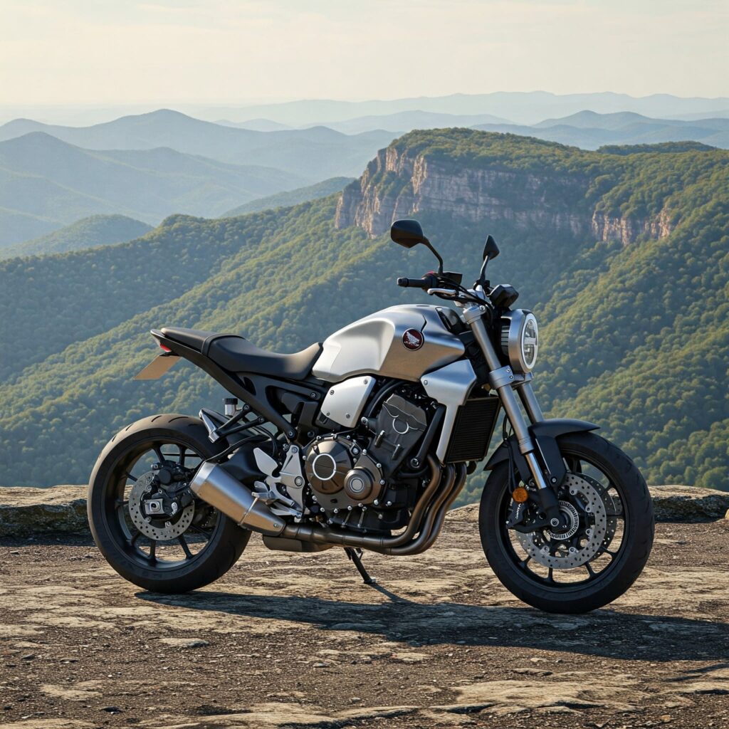 Green honda cb 1000 r