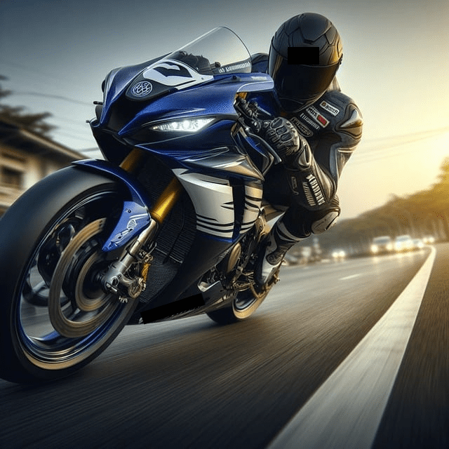 Featured image for "Is Synthetic Motorcycle Oil the Best Choice for Your 2023 Yamaha* YZF-R7*?" blog post. Yamaha bike.