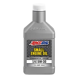 AMSOIL 5W-30 100% Synthetic Small-Engine Oil.