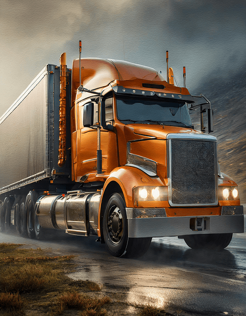 Featured image for "Maximizing Turbo Diesel Engine Life Expectancy: Expert Tips and Strategies" blog post. Orange truck.