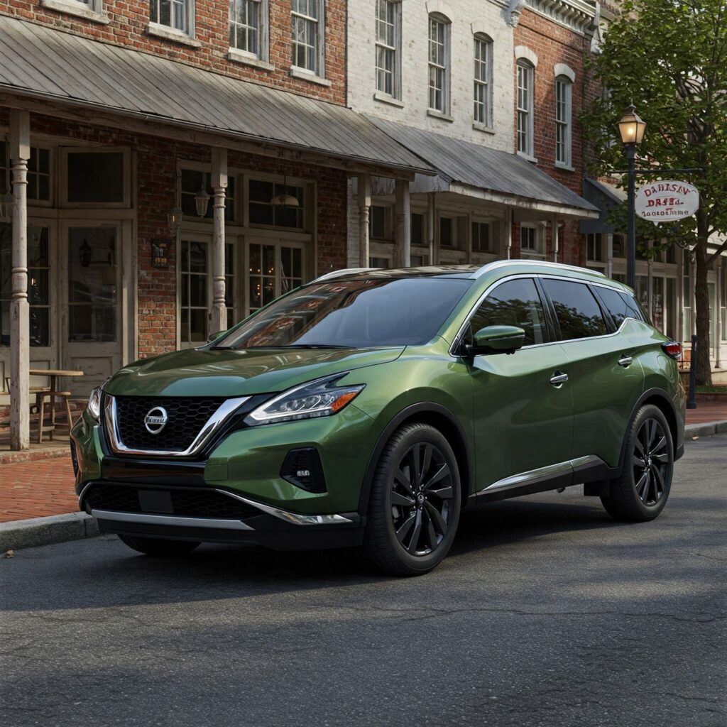 Green nissan murano