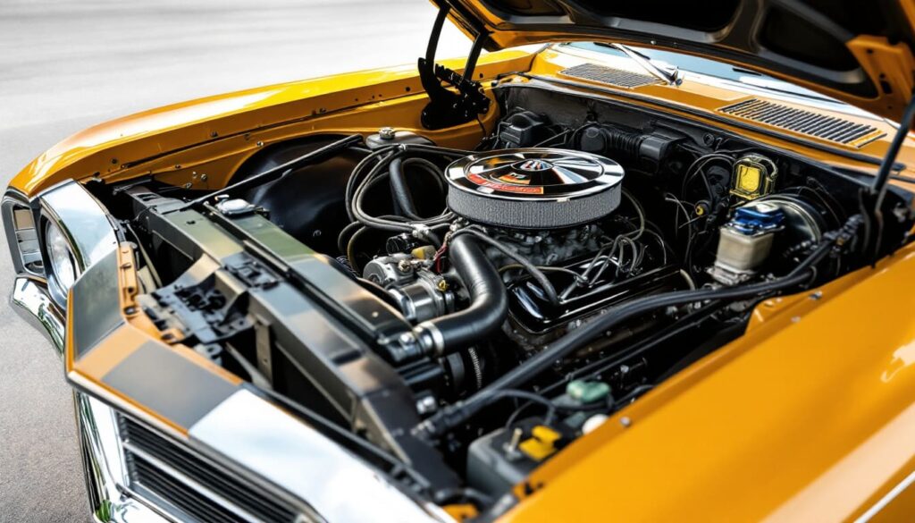 American Muscle Car Engine Bay