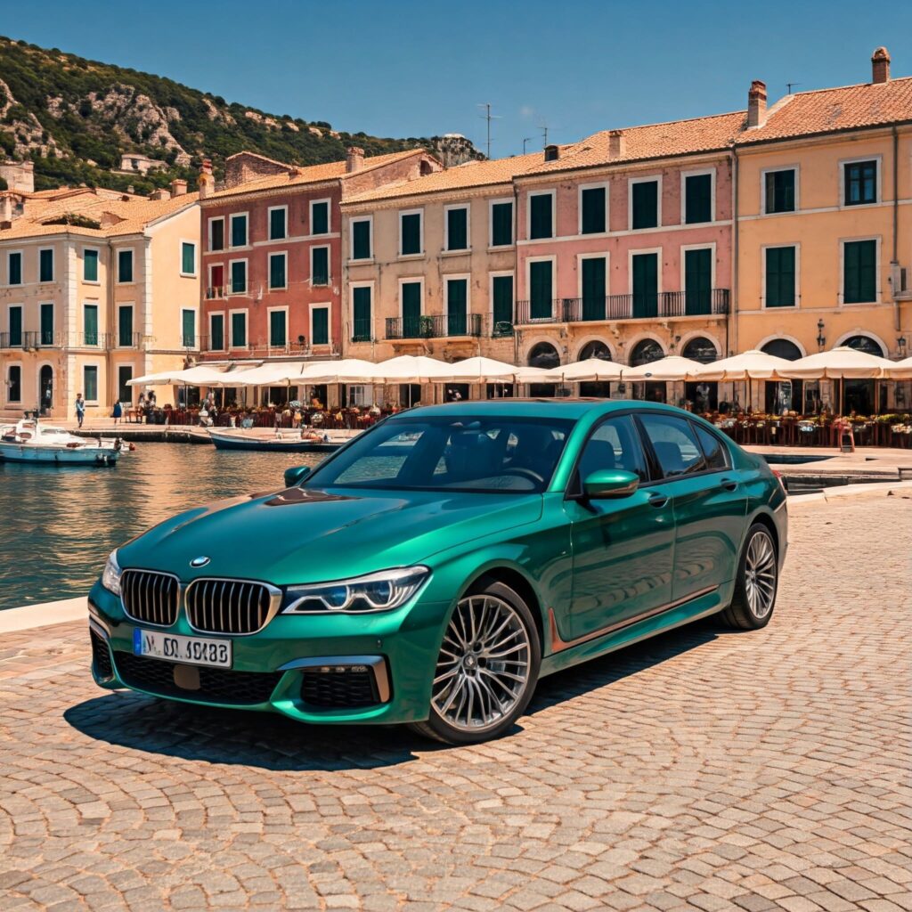 Green Bmw