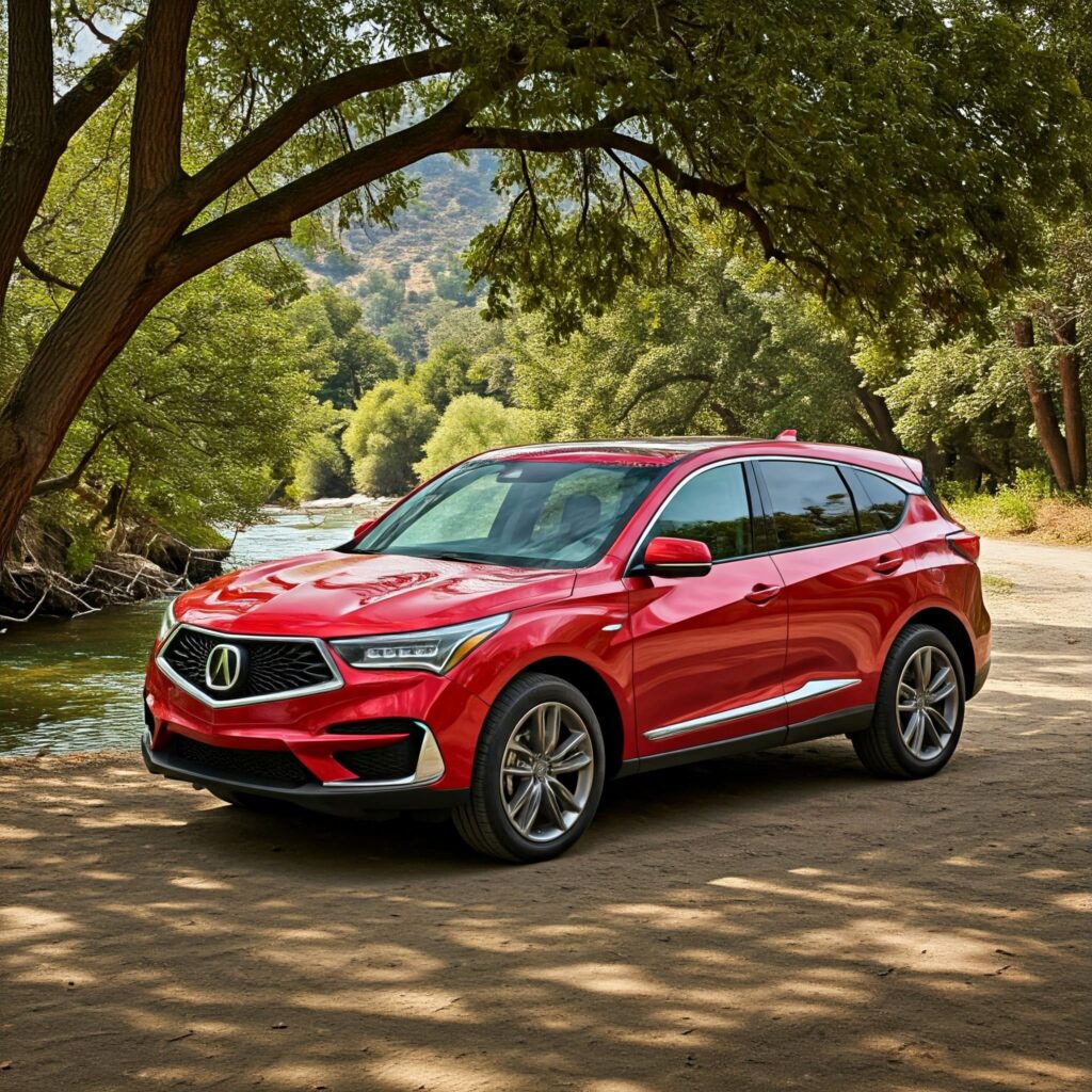 Red Acura Rdx