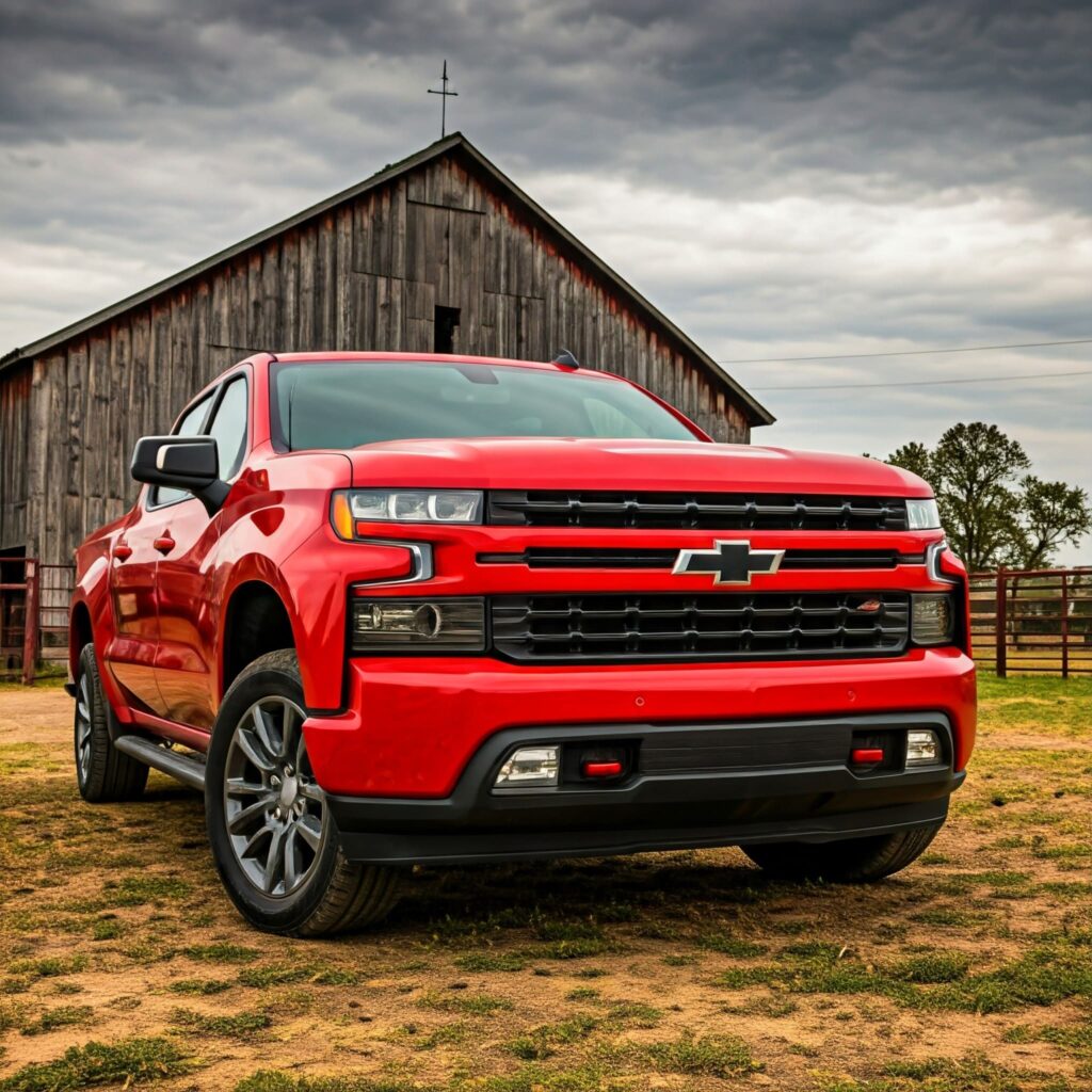 Red Chevy Truck