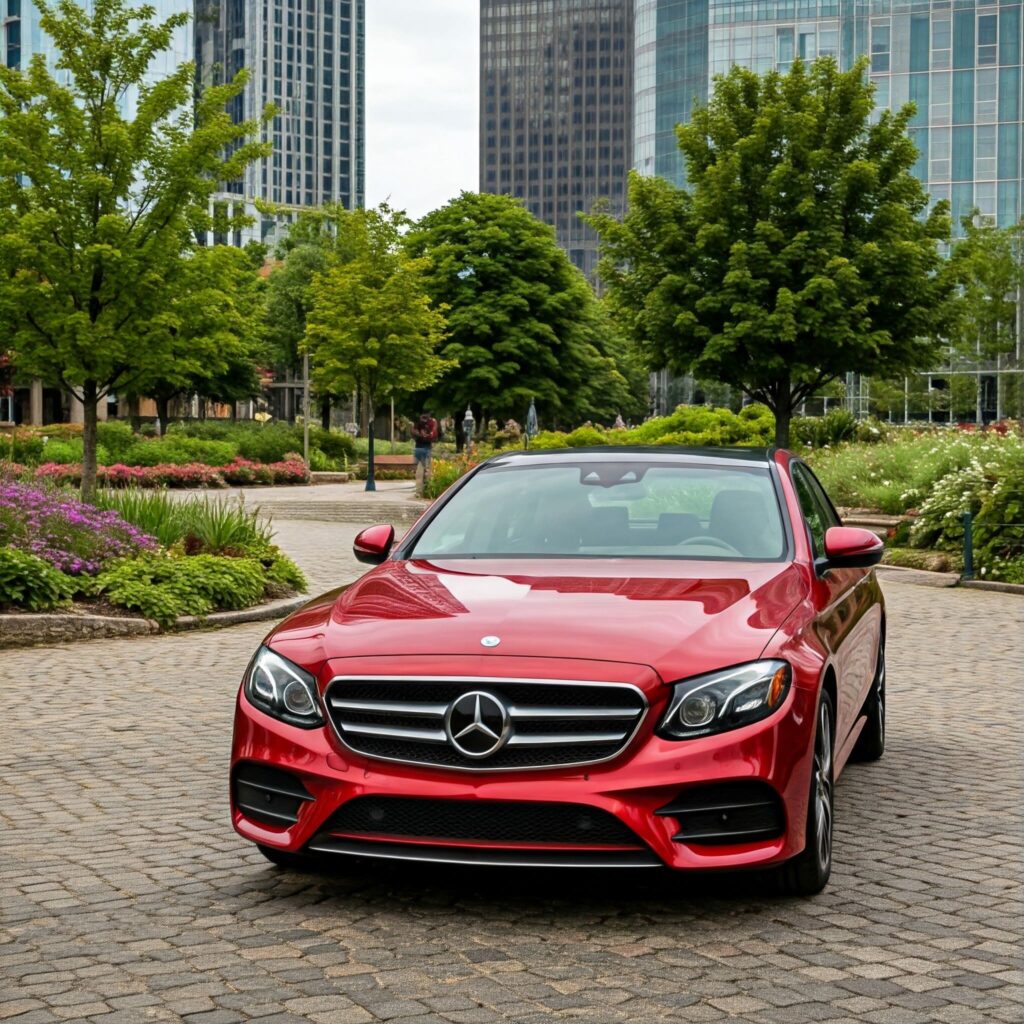 Red Mercedes