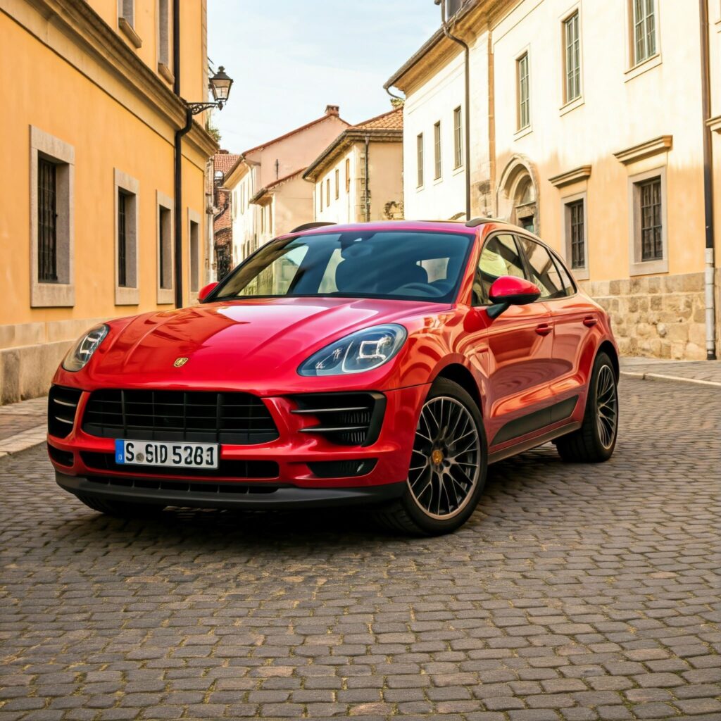 Red Porsche