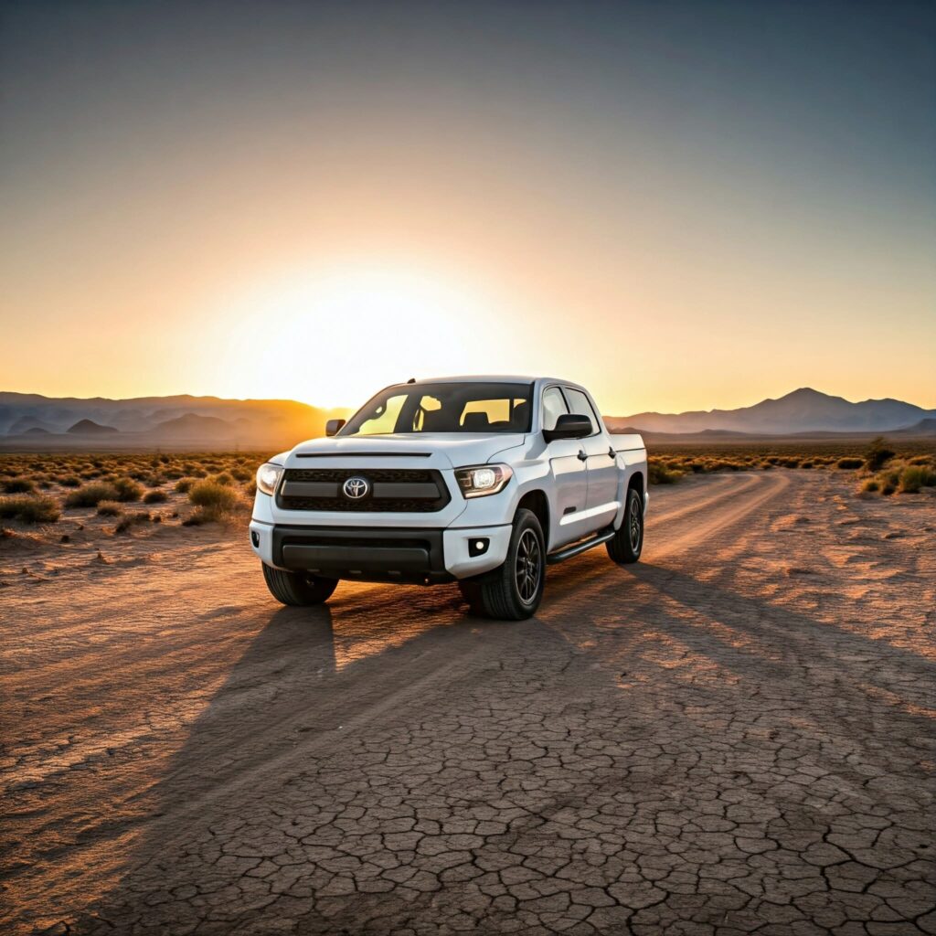 Toyota Tundra Sunset