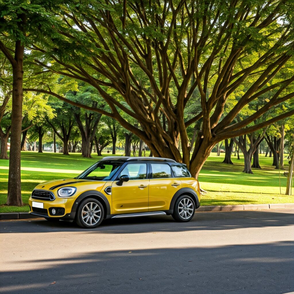 Yellow Mini Countryman