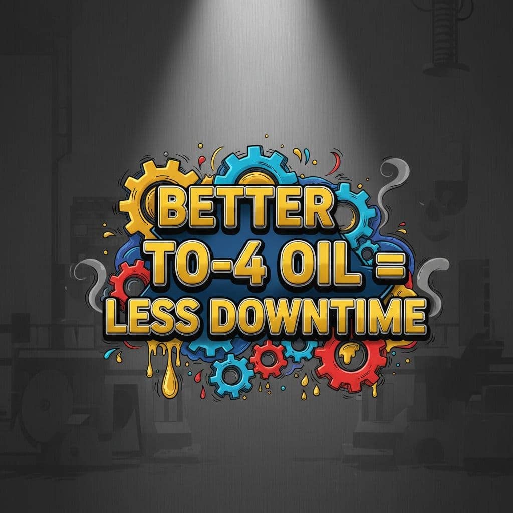 Better to4 oil less downtime