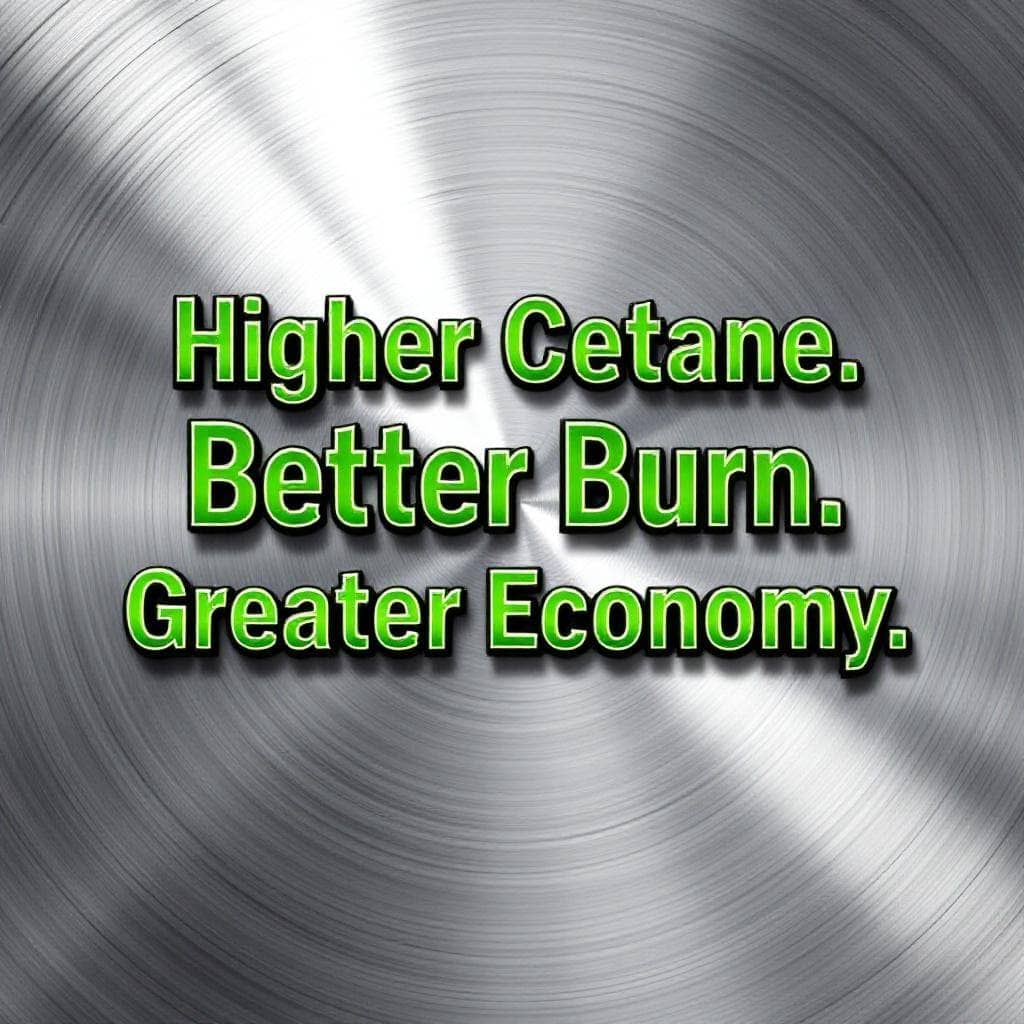 Higher cetane better burn greater economy image