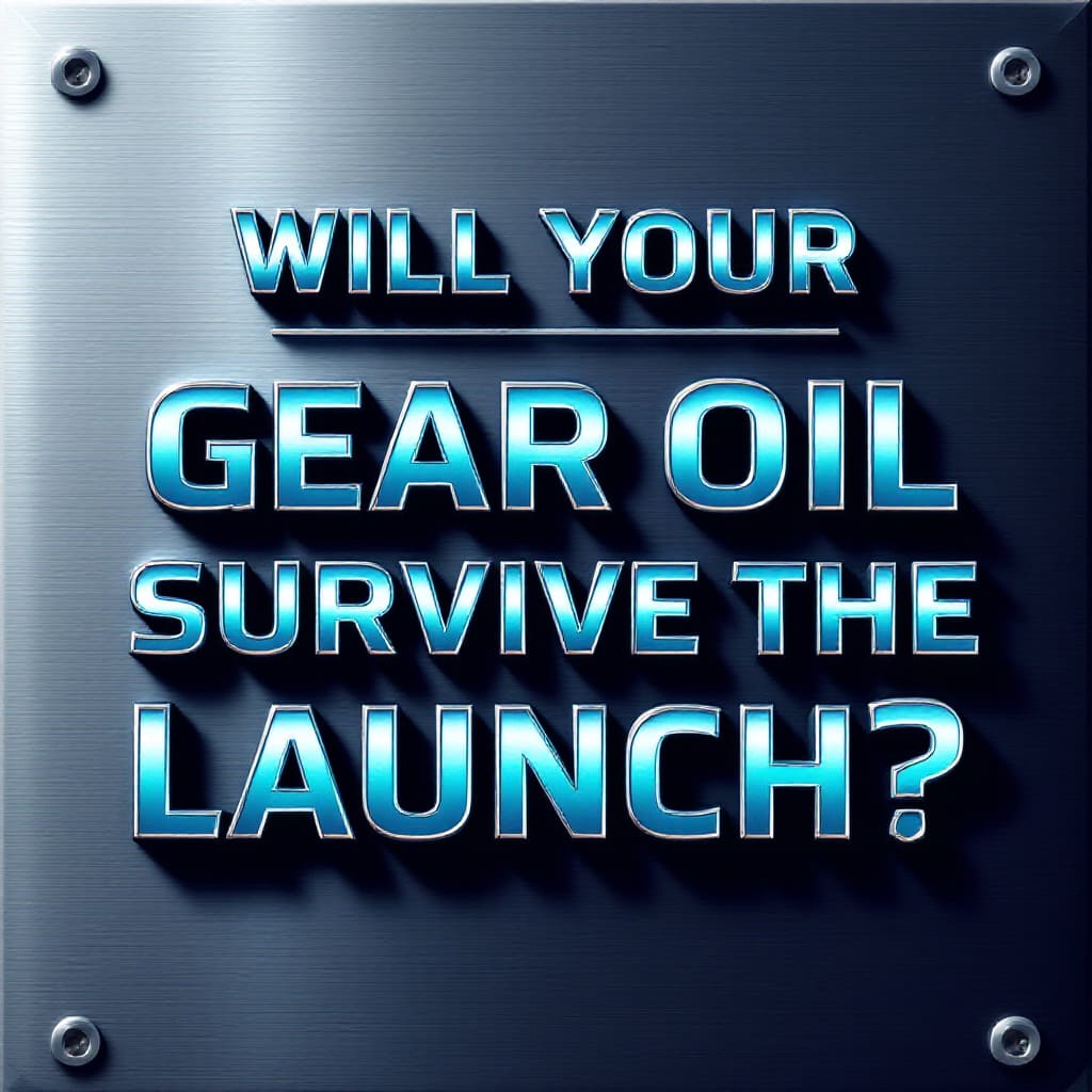 Will your gear oil survive launch