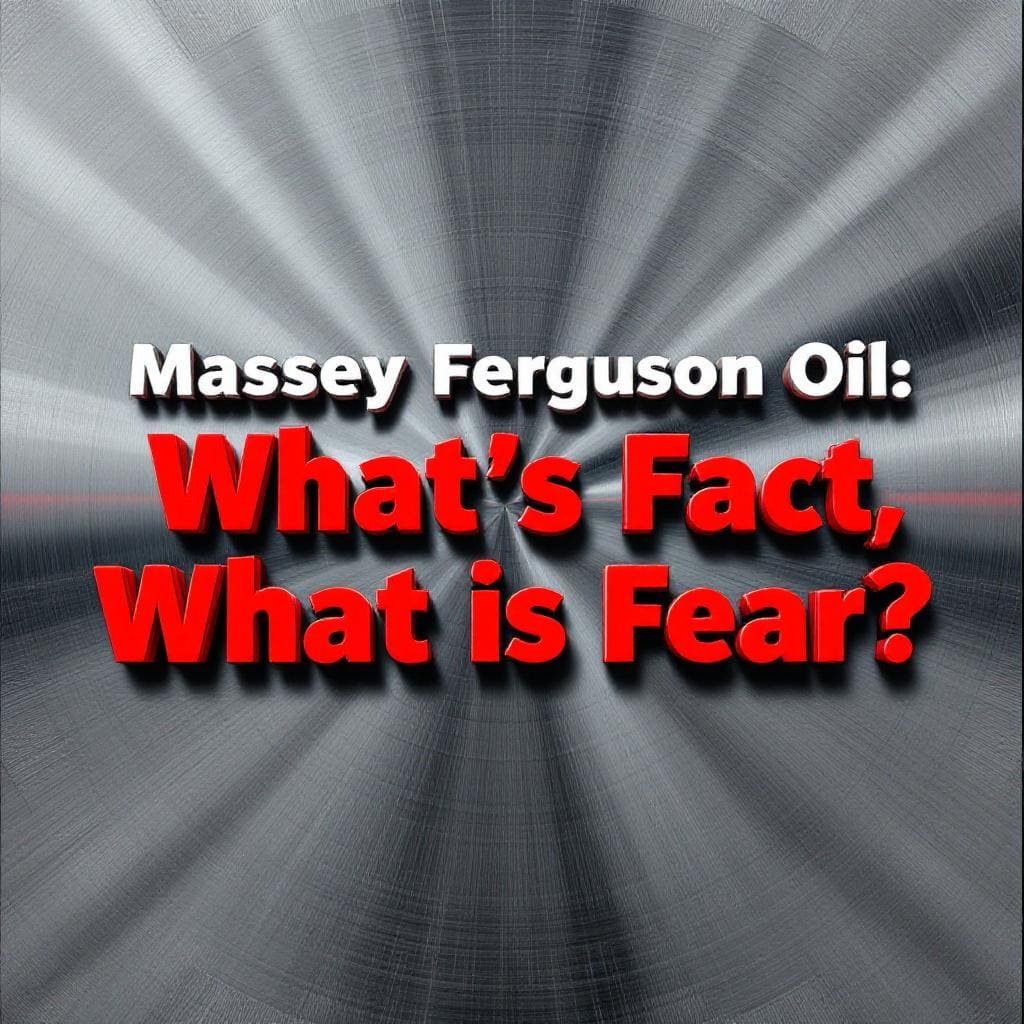 Massey ferguson oil